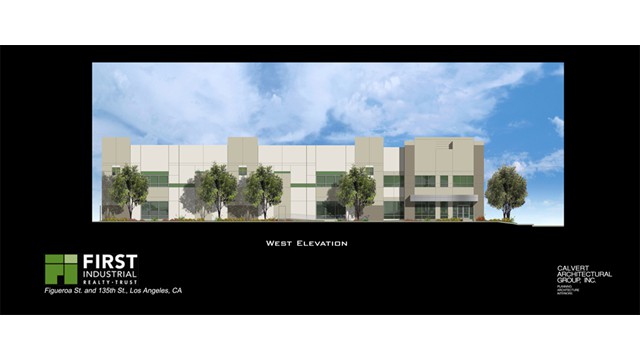 First Industrial West Exterior Elevations