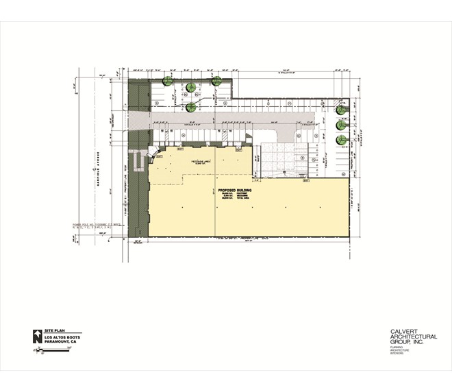 Los Altos Boots Site Plan 2006