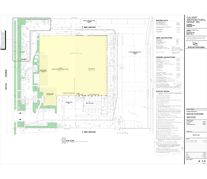 Norton Arch site planc