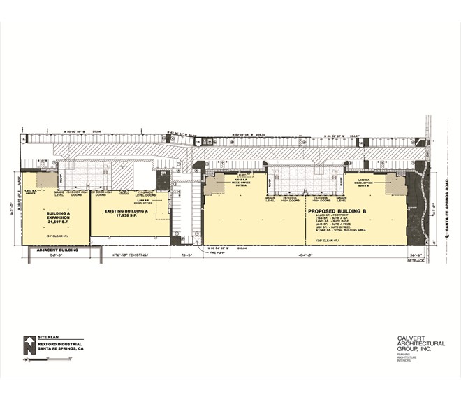 Rexford Industries Site Plan